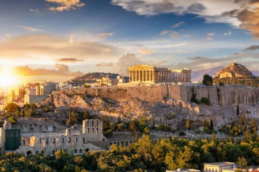 شقة The Acropolis Metro Station Flat أثينا المظهر الخارجي الصورة